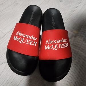 Alexander McQueen slides unisex